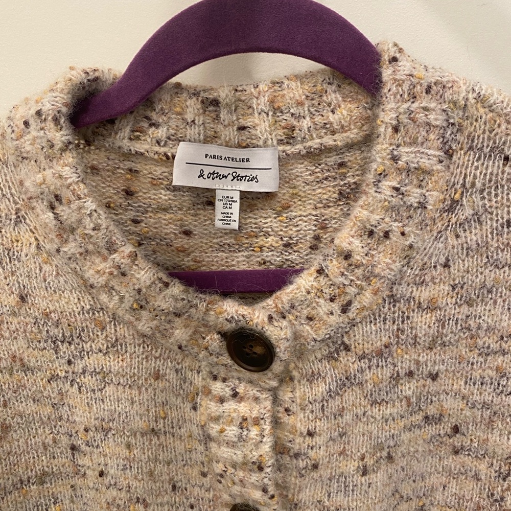 & Other Stories Women's Cream Sweater - Picture 2 of 3